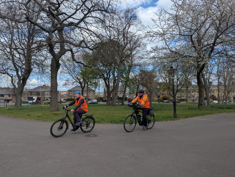 e-bike trial at Tolson Museum