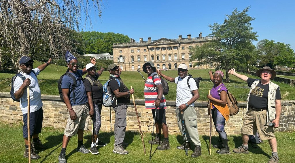 We In Front walking group